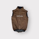4 Season Gilet Logo Brown