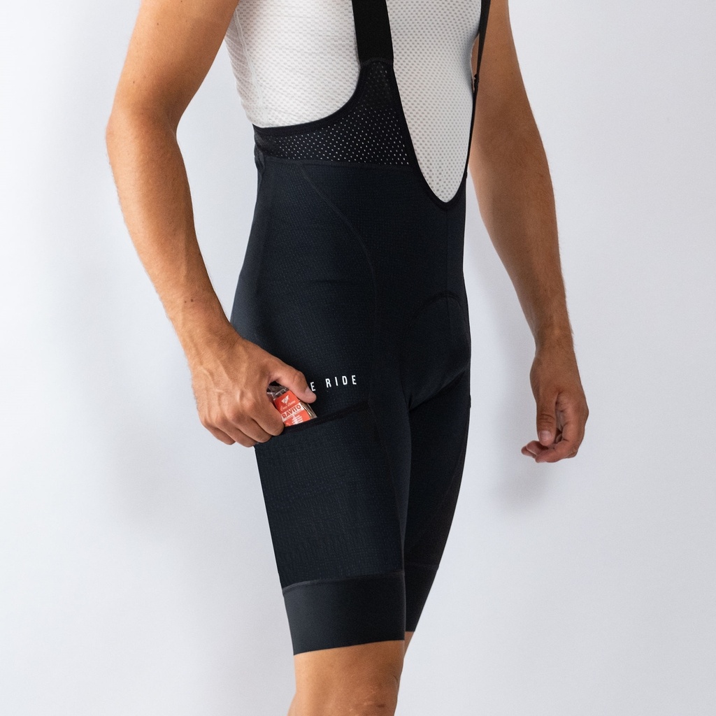 Bib Shorts Cargo Black