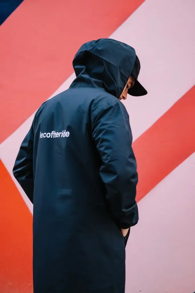 Parka Rain Jacket Navy (XS)