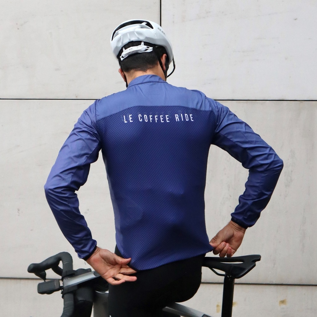 Wind Block Jacket Blue