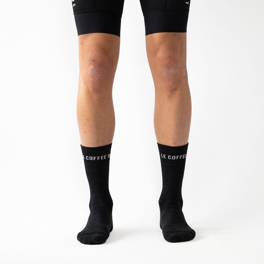 Winter Merino Socks Black (S)
