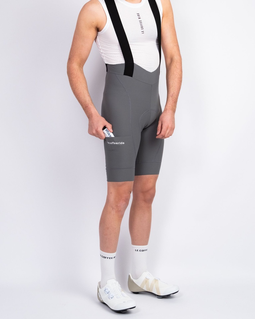 Bib Shorts Cargo Pro Khaki Men