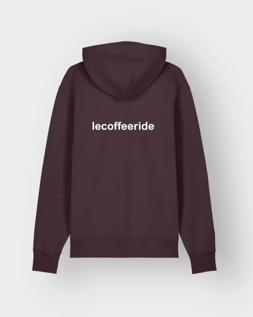 Hoodie Signature Red Brown