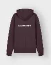 Hoodie Signature Red Brown