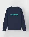 Sweater Signature Navy/Turquoise