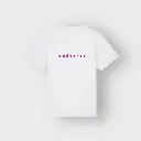 T-Shirt Signature White/Fuchsia