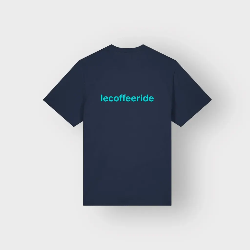 T-Shirt Signature Navy/Turquoise