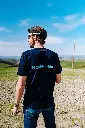 T-Shirt Signature Navy/Turquoise