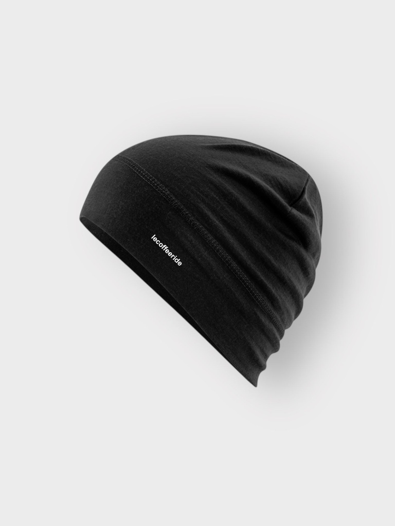 Merino Beanie Black