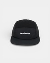 5 Panel Street Cap HTA Black