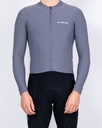 Mid Season Long Sleeve Logo Grey Men