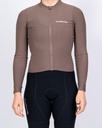 Mid Season Long Sleeve Logo Taupe Women