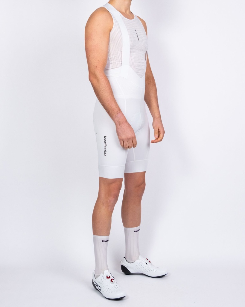 Bib Shorts Pro White Men