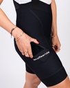 Bib Shorts Cargo Pro Black Women 