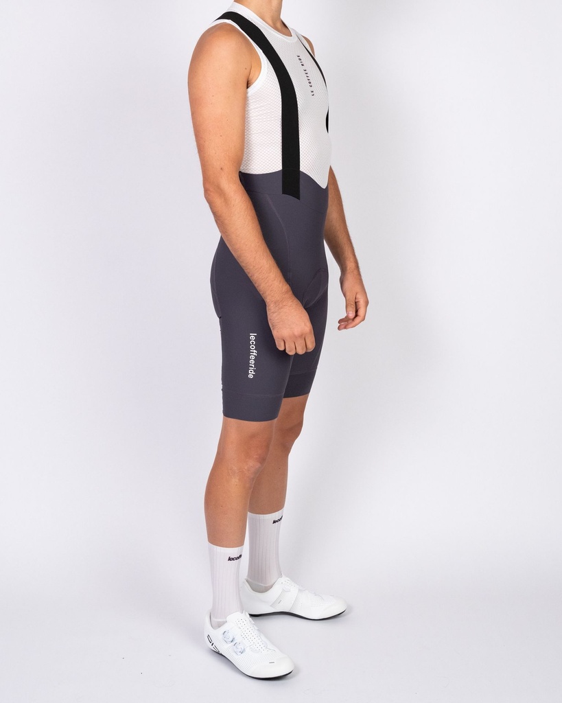 Bib Shorts Pro Dark Grey Men (XS)
