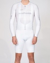 Aero Pro Long Sleeve Jersey CLC White Grey Men
