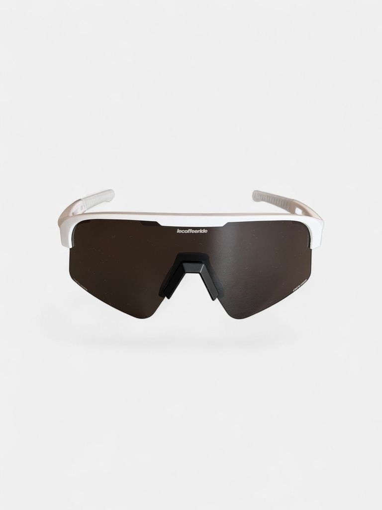 CLC Glasses White Black Lens