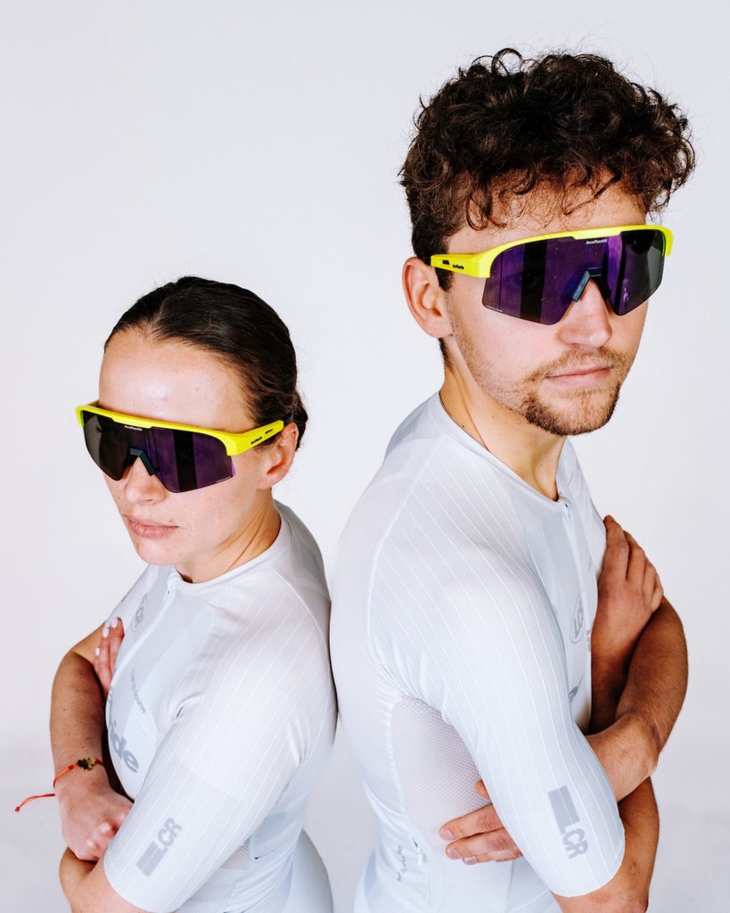 CLC Glasses Yellow Fluo Purple Lens
