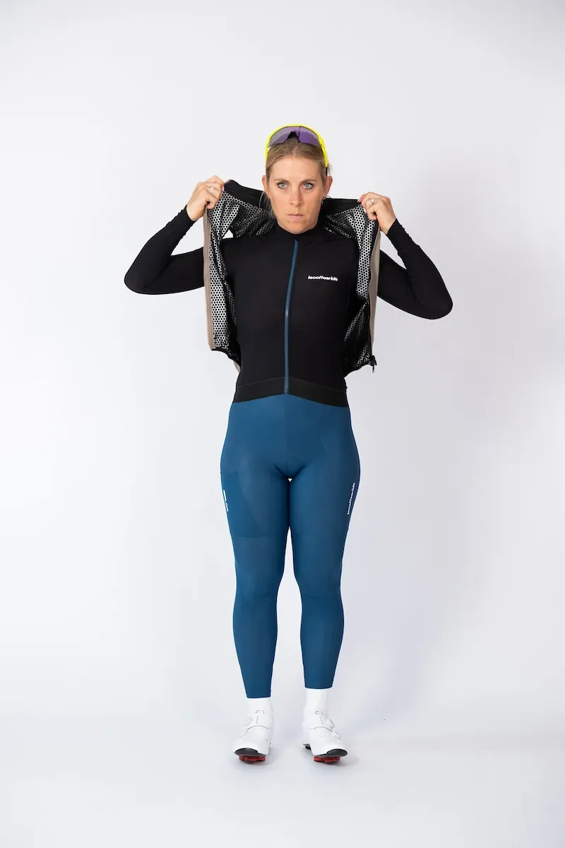 Thermo Tights Cargo Petrol Women 2.0