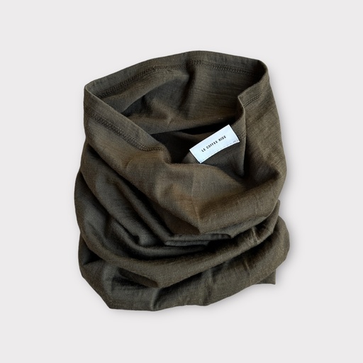 Merino Neck Warmer Khaki