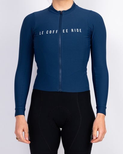 Mid Season Long Sleeve Dark Blue Women