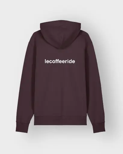Hoodie Signature Red Brown