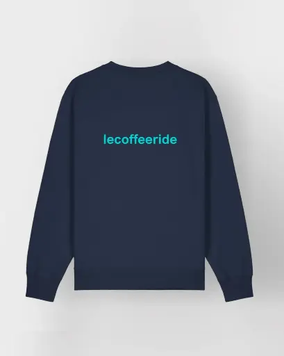 Sweater Signature Navy/Turquoise
