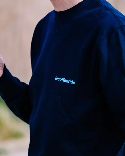 Sweater Signature Navy/Turquoise