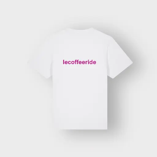 T-Shirt Signature White/Fuchsia