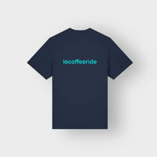 T-Shirt Signature Navy/Turquoise