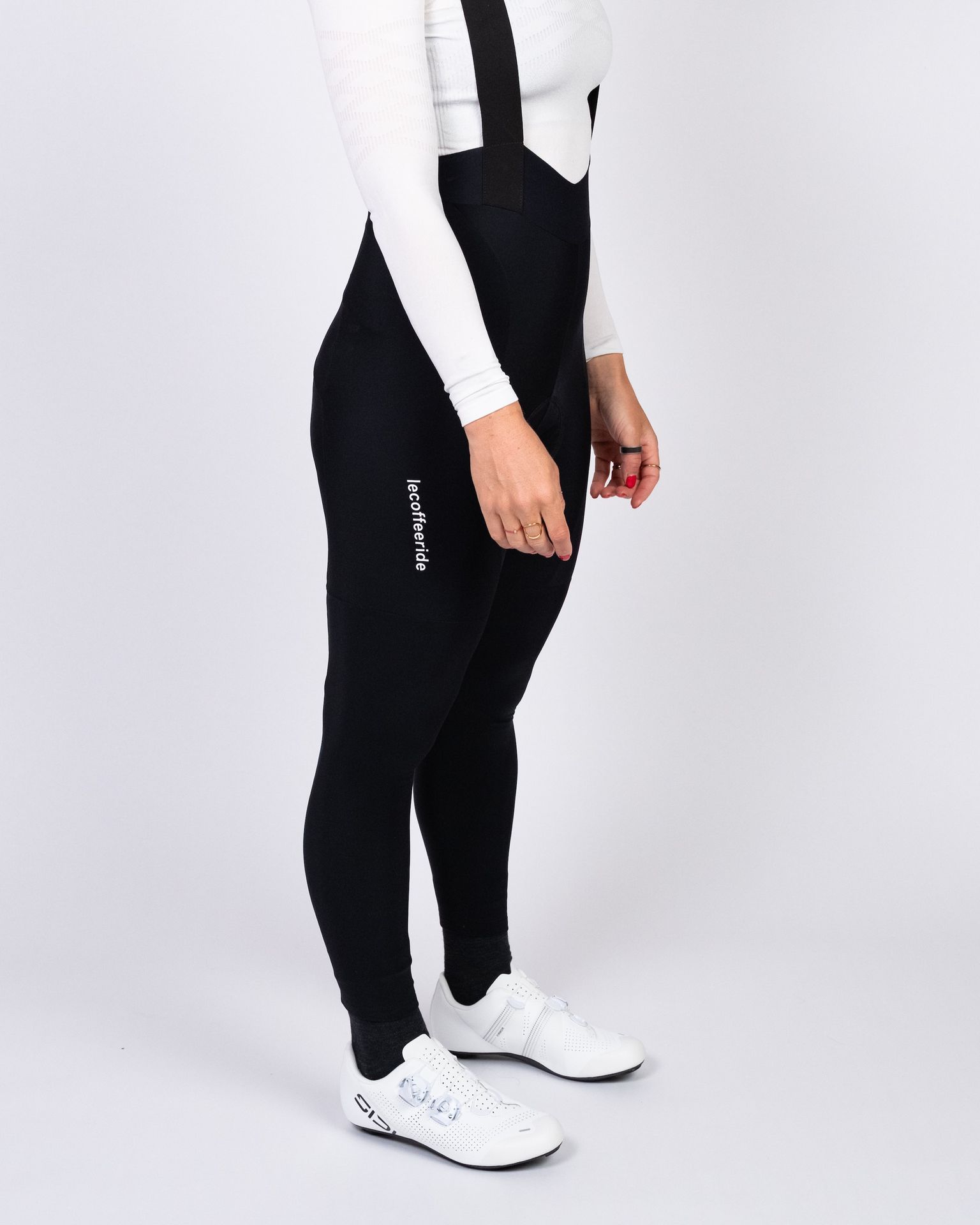 Bib Tights Pro Black Women | Le Coffee Ride