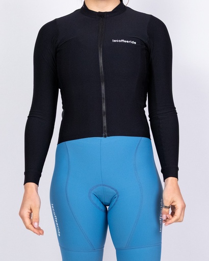 Mid Season Long Sleeve Logo Black Women