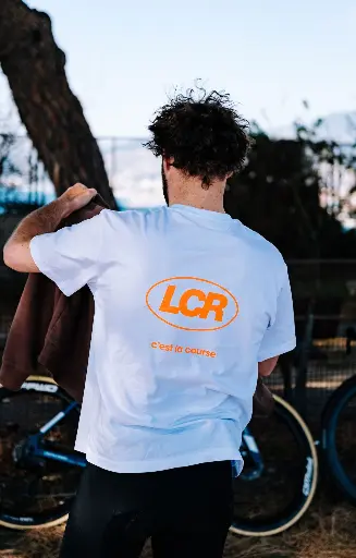 T-Shirt CLC White/Orange Fluo