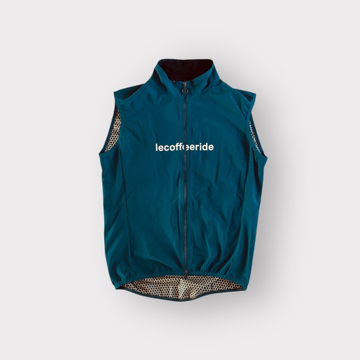 4 Season Gilet Logo Petrol Women