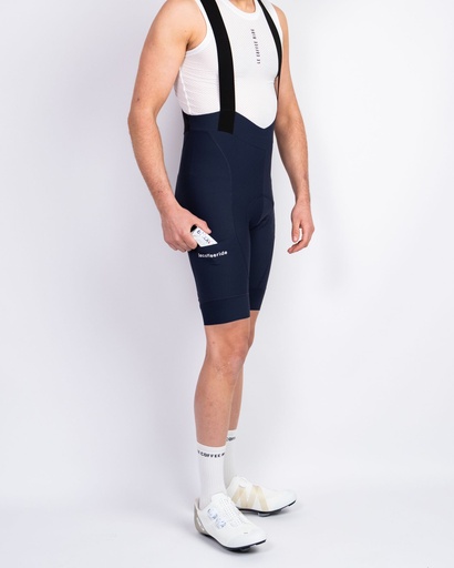Bib Shorts Cargo Pro Navy Men